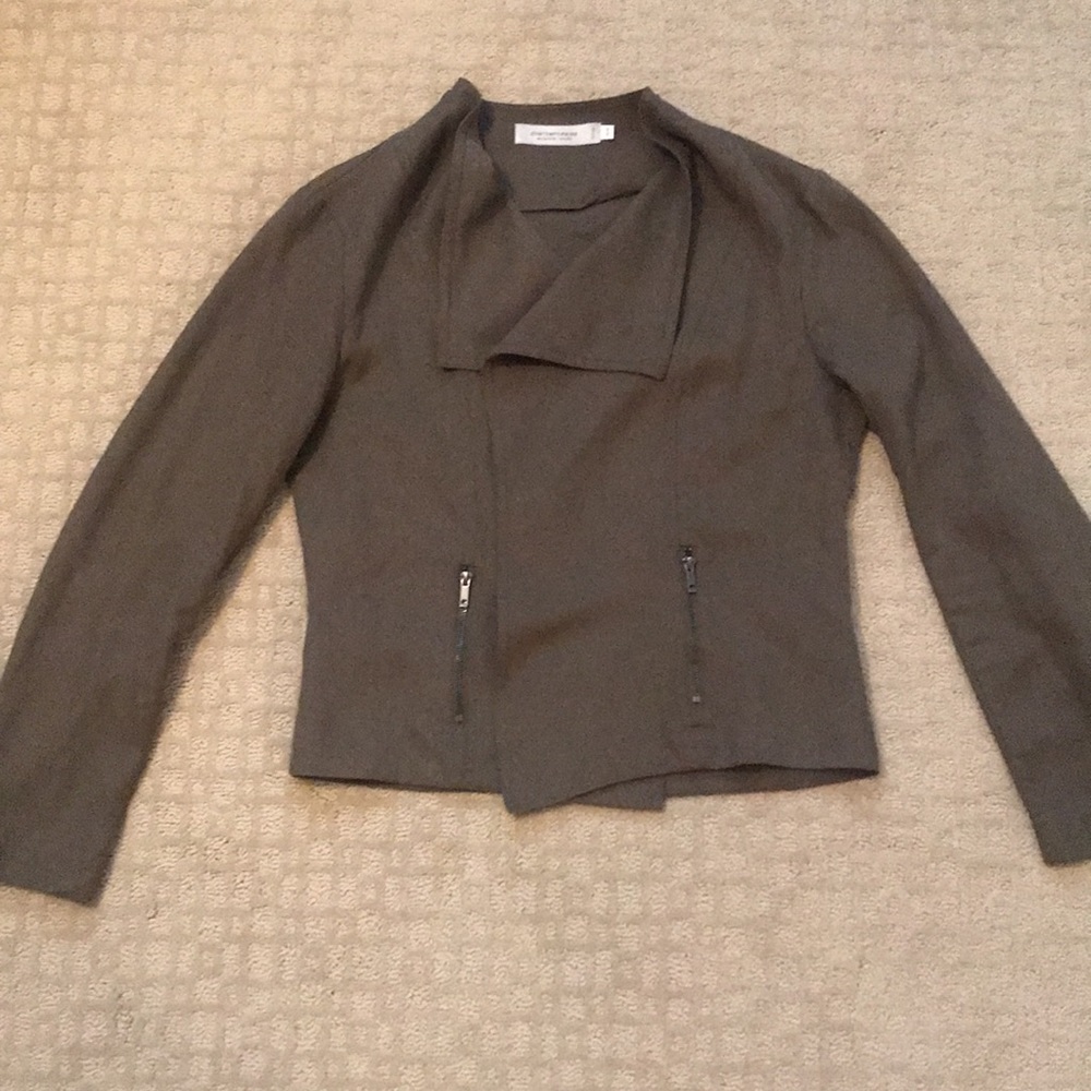 Stunning army green waterfall jacket